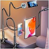 LISEN Handyhalterung Bett für Bett, for Magsafe Schwanenhals Handy Halterung - Flexible Lang Arm Handy Ständer für iPhone 15 Pro Max Plus 14 13 12 Samsung S23 S22, 4-7 Zoll Smartphone