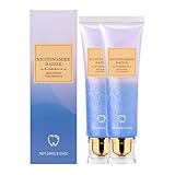 2 Stück Nicotinamid Whitening Zahnpasta für Tiefenreinigung, Zahnschmelzreparatur und intensive Aufhellung, frischen Atem & Mundgeruch (2)