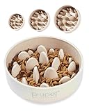 PiuPet® Antischlingnapf Hunde I 1,4L I Spülmaschinenfest | Schlingnapf Hunde groß I Anti Schling Napf Hund | Slow Feeder Hundenapf | Futternapf Hund | Dog Bowl