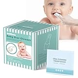 SmilBoxy 35PCS Fingermanschette Baby Oral Cleaner, Baby Zahnbürste Zähne Pinsel mit den Fingern für 0-36 Monate Kleinkind Mundpflege Baby Zunge Zahnbürste Kinder reinigt Zähne Zunge