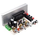 Rancrvy 50 W + 50 W Dual AC15–18 V Stereo-Audio-Leistungsverstärkerplatine 2.0-Kanal für DIY-Lautsprecher, 1 Stück