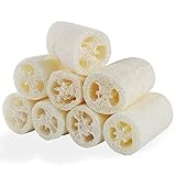 Luffa Schwamm 8Pcs Natürliche Luffa Gurke schwamm,10cm...