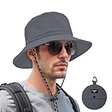 Durio Regenhut Unisex Wasserdicht Bucket Hat Sommerhut Herren Anglerhut Neutraler Sonnenhut Outdoor Hut Verstellbarer Fischerhut für Damen und Herren