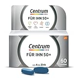 Centrum Für Ihn 50+, 30 St. - Hochwertiges Nahrungsergänzungsmittel speziell für Männer ab 50 zur täglichen Komplettversorgung mit Mikronährstoffen, -Verpackung kann variieren