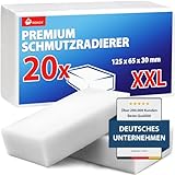 RSW24 20x XXL Schmutzradierer Schwamm | Premium Radierschwamm - 125x65x30mm - Schmutz mit dem Wunderschwamm wegradieren, der ideale Reinigungsschwamm