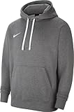 Nike Herren M Nk Flc Park20 Po Hoodie Kapuzenpullover, Charcoal Heathr/White/White, L EU