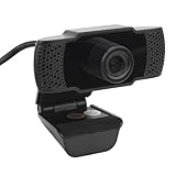 Jectse USB-Webcam mit Mikrofon, 4K HD USB-Computerkamera mit Fokus und Zoom, Weitwinkel-PC-Kamera Plug and Play für Online-Anrufkonferenzen, für Win für Android für OS X