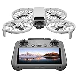 DJI Flip (RC 2 Fernsteuerung mit Bildschirm) – Mini Drohne mit Kamera 4K für Kinder, unter 249g, Follow-Me, 13 km HD-Übertragung, Handstart, 31 Min Flugzeit, Drohne mit Kamera Für Vlogs