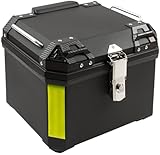 SEVICO Motorradkoffer Top-Case Roller und Motorrad Koffer Motorradtasche Helmkoffer für Roller Universal Topcase Top Back Box Motorrad oder Quad X12 39x28x28cm 36 L