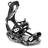 RAVEN Snowboard Bindung Fastec FT360 (FT360 Black,...