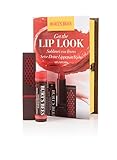 Burt's Bees Geschenkset „Get the Look Red Lips“ für rote Lippen: 100 % natürlich mit: Lippenstift (3,4 g), getönter Lippenbalsam (4,25 g)