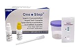 2 Stück One+Step Fruchtbarkeitstest für Männer - Spermatest Spermien Test für Männer Sperma Test - Misst die Konzentration von Spermien