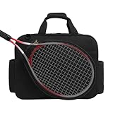 Tennisschlägerbeutel - Badminton -Umhängetasche, große Kapazität wasserdicht | Tennis Badminton Racket Sports Ausrüstungsbeutel, universeller Schlägerhalter -Träger -Reise -Sporttasche mit gepolsterte