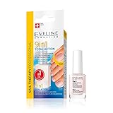 Eveline Cosmetics Konzentriert Nagel Serum für Fußnägel Total Action 9in1 | 12 ml | Nagelpflege und Behandlung gegen Verfärbungen | Verhindert das Vergilben der Nägel | Schöne Maniküre