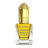 El Nabil Parfum - Royal Gold 5 ml Parfümöl - Oil Attar Moschus Misk alkoholfrei,Musk hochwertig, orientalisch, arabisch, oud, natural perfume, amber, attar scent