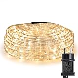 LE 10m LED Lichterschlauch 240 LEDs wasserfest Warmweiß...