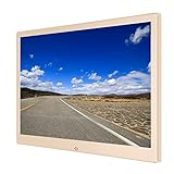 Digitaler Bilderrahmen, 12 Zoll 1080P HD Videorahmen, Full HD Display, 180° Betrachtungswinkel, Eingebaute Stereolautsprecher, Dual Mode Control, für Freunde und Familie