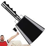 Kuhglocken für Sportveranstaltungen - Musikinstrumente Anrufglocke mit Griffen | Starke Schlaggeräuschgeneratoren für Fußball, Spiele, Abschlussfeiern und tragbare Sportglocken