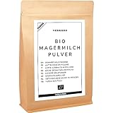 Magermilchpulver Bio Milchpulver Aus Reiner Frisch Milch Hergestellt 500g von Foozia