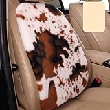 JUXDZISHW Braun,B,Sitzkissen Auto Vordersitze, Universal Autositzschoner, rutschfeste Sitzauflagen Auto Vorne, Atmungsaktive Sitzkissen gegen Schwitzen, Anti-Rutsch Sitzauflage
