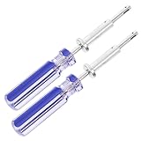 MAGICLULU 1 Satz Diebstahlsicherer Sperrschlüssel Vize Verriegelung F 7-zoll-kabelabschlusswiderstand 7 Zoll Tv Tool Blau 2 Stück
