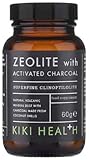 KIKI Health - Zeolith mit Aktivkohle Pulver | Naturreines Kombinationspulver für vielseitige Anwendungen - 60g