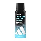 adidas After Sport Deo Body Spray für ihn, 48 Stunden extra-langanhaltender Duft, erfrischend-aromatisch, 150 ml