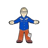 Hug Buddy Trailer Park Boys Bubbles Auto Handyhalterung, verstellbar, universelle Passform, Handyhalterung kompatibel mit iPhone, Samsung Galaxy, LG, Google, Nexus 5X, Moto, Schwarz und anderen