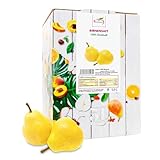 Pfannenschwarz Fruchtsaft Manufaktur Birnensaft 100% Direktsaft, 2er Pack (2x5 l Bag in Box)