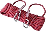 Outdoor-Kletterseil, 8 mm, statisches Seil für Eisklettern, Feuerrettung, Fallschirm, 100 m
