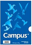 Campus - Papier A4 80g, 100 Papier Mehrzweckpapier für Tintenstrahldrucker, Laser und Fotokopierer, ideal für Büro, Haushalt und Schule (80g, 100 Papier)