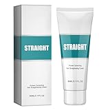 Protein Correcting Hair Straightening Cream,Haarglättungscreme,Seidige & Glänzende Haarglättungscreme,Protein-Korrektur-Haarglättungs-Creme,Pflege-Serum für Glattes Haar,Haar Protein Korrektur Creme