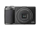 Ricoh GR III Ultimate-Schnappschusskamera Premium-Kompaktkamera 24MP APS-C-Sensor 28 mm F2.8 Hochwertiges GR-Objektiv Kleine und kompakte digitale Pocketkamera Shake Reduction auf 4 Achsen 3,0' LCD