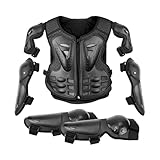 Motorrad-Brustschutz für Kinder,Brustschutz für Kinder Motocross | Körperschutz für Kindermotorräder - Kinder-Motocross-Fahrschutz mit Knie-, Ellenbogen-, Arm- und Schulterschutz