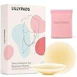 Lillypads Premium Nippelpads Selbstklebende Nipple Cover für Frauen - Wiederverwendbar und Waschbar - Nipple Pads für den Sommer - 8cm - Nude - Für Tiefen Rückenausschnitt - Klebe BH