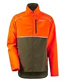 KOX Forstjacke Vento 3.0 Grün/Orange Größe XL