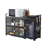 URGDWEKJY Buffetschrank Sideboard Küchengeschirr Schrank Geschirrschrank Mehrschichtiger Aufbewahrungsschrank Einfache Aufbewahrung Aufbewahrungsschrank Sideboard (A)