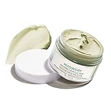 Green Tea Clay Mask, Blackhead Remover Grüner Tee Reinigende Tonerde Grüner Tee Maske, Mitesser-Entferner-Maske Gesichts-Poren-Reiniger Reinigende Gesichtsmaske, Anti-Poren & Akne-Ton-Maske, 55g