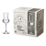 Bormioli Rocco 166180 Riserva Grappakelch, 80ml, Glas, transparent, 6 Stück