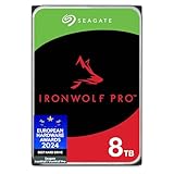 Seagate IronWolf Pro 8TB, NAS Interne Festplatte HDD, 3.5 Zoll, 7200 U/Min, CMR, 256 MB Cache, SATA 6 GB/S, inkl. Data Rescue Service (ST8000NTZ01)