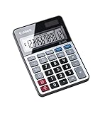 Canon LS122TS anzeigender Tischrechner, 12-stellige Anzeige, grau, LS-122 TS