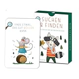 Outdoor Schatzsuche für Kinder - Suchen & Finden - Achtsamkeit in der Natur - Finde Es Spiel für Kinder - Entdecker Spielzeug für Mädchen & Junge - Spiele ab 4, 5, 6, 7, 8 Jahre