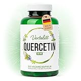 Vertalite Quercetin XXL Pack mit 210 Kapseln I Laborgeprüftes Quercetin 500mg hochdosiert I 100% Vegan und ohne Zusätze I Made in Germany I 7 Monate Vorrat