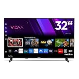MEDION 80 cm (32 Zoll) Full HD Fernseher (Smart-TV, HDR, VIDAA Store, Netflix, Prime Video, Disney+, DAZN, Paramount+, HbbTV, PVR, Bluetooth, MD 832101)