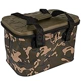 Fox Aquos Camolite 30L 41,5x28x27,5cm - Angeltasche zum Karpfenfischen, Tackletasche für Angelzubehör, Zubehörtasche zum Angeln