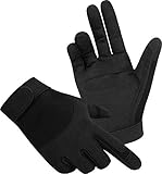 normani Tactical Army Gloves Herrenhandschuhe aus Spezialkunstleder Farbe Schwarz Größe L