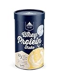 Multipower Whey Protein Shake Pulver 420g, Protein Pulver mit Vanille-Geschmack und Vitamin B6, ideal zur Regeneration des Körpers nach dem Sport