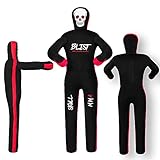 MMA Dummy Judo Grappling Schnuller Boxsack Brasilianischer BJJ JIU Jitsu Sitzposition Dummy Wrestling Kampfsport Boxen Karate Training Dummy (ungefüllt)