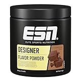 ESN Designer Flavor Powder, Chocolate Fudge, 250 g,...