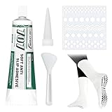 Socken Stopp Anti Rutsch Set,Sock Stop,Sockenstopper Flüssig,Socken stopper flüssigkeit,Antirutsch Kleber für Socken, Sockenstopper für Wollsocken,Socken,Antirutsch für Socken,50 ml